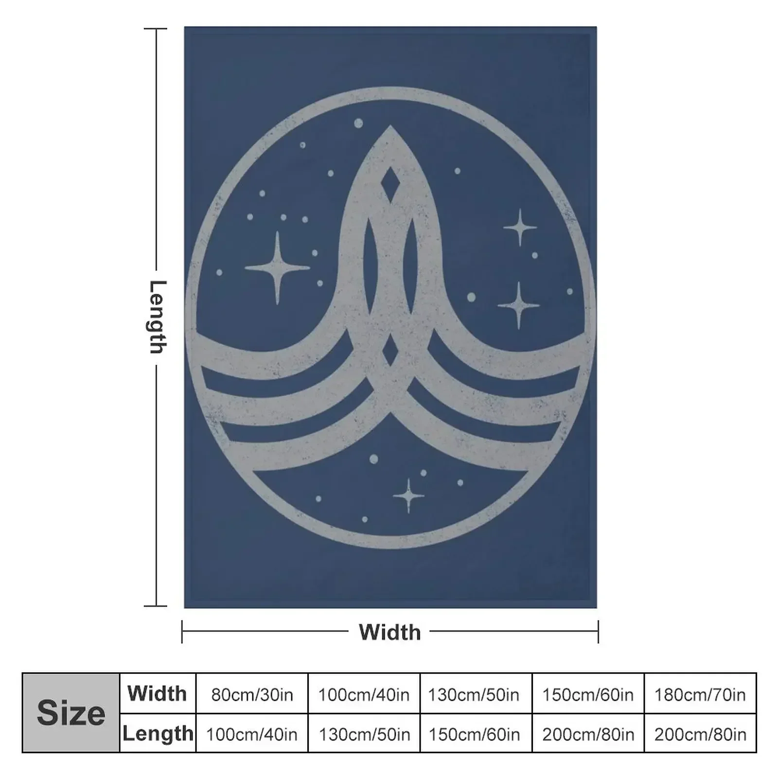 Orville Crest Throw Blanket couch cozy soft plush fuzzy picnic outdoor blanket