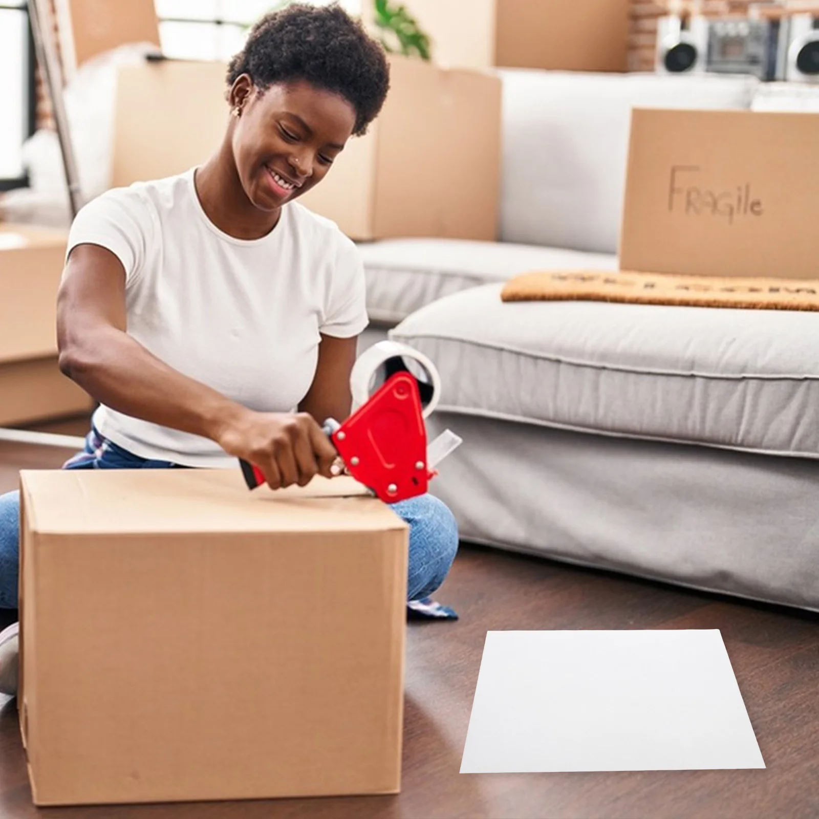 Рисунок 2 - квадратная упаковочная бумага для