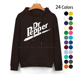 Dr Pepper 90s Background Pure Cotton Hoodie Sweater 24 Colors Dr Pepper Soft Drinks Soda Pop 90s Vintage 100% Cotton Hooded