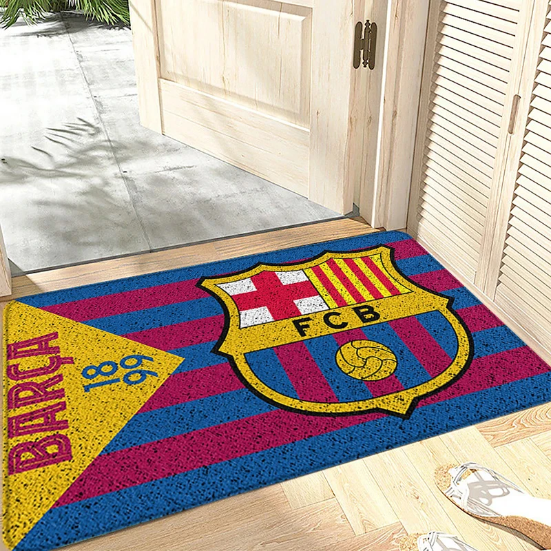 مدخل المنزل ممسحة المدخل كرة القدم السجاد غرفة المعيشة السجاد B-Barcelonas القدم السجاد الحمام البساط المضادة للانزلاق الحصير الكلمة #3