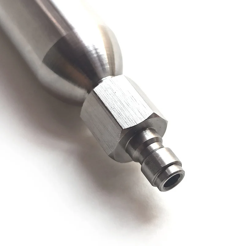 Wiederaufladbare Kapsel 8g 12g 16g Inflator Glühbirne Pumpe Reifen Gas Tank Luft Empfänger Aufblasbare Adapter Reiten notfall Zubehör – Detail 9