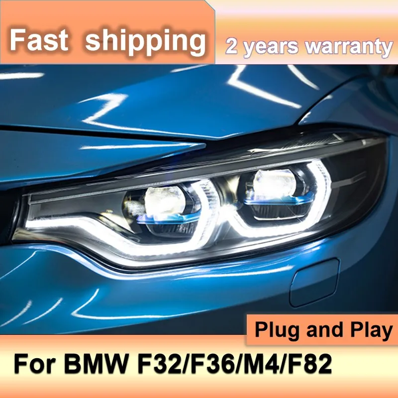 Car Accessories for BMW F32 Headlight 2013-2020 BMW 4 Series Front Lights F36 425I DRL Turn Signal Low High Beam Projector Lens