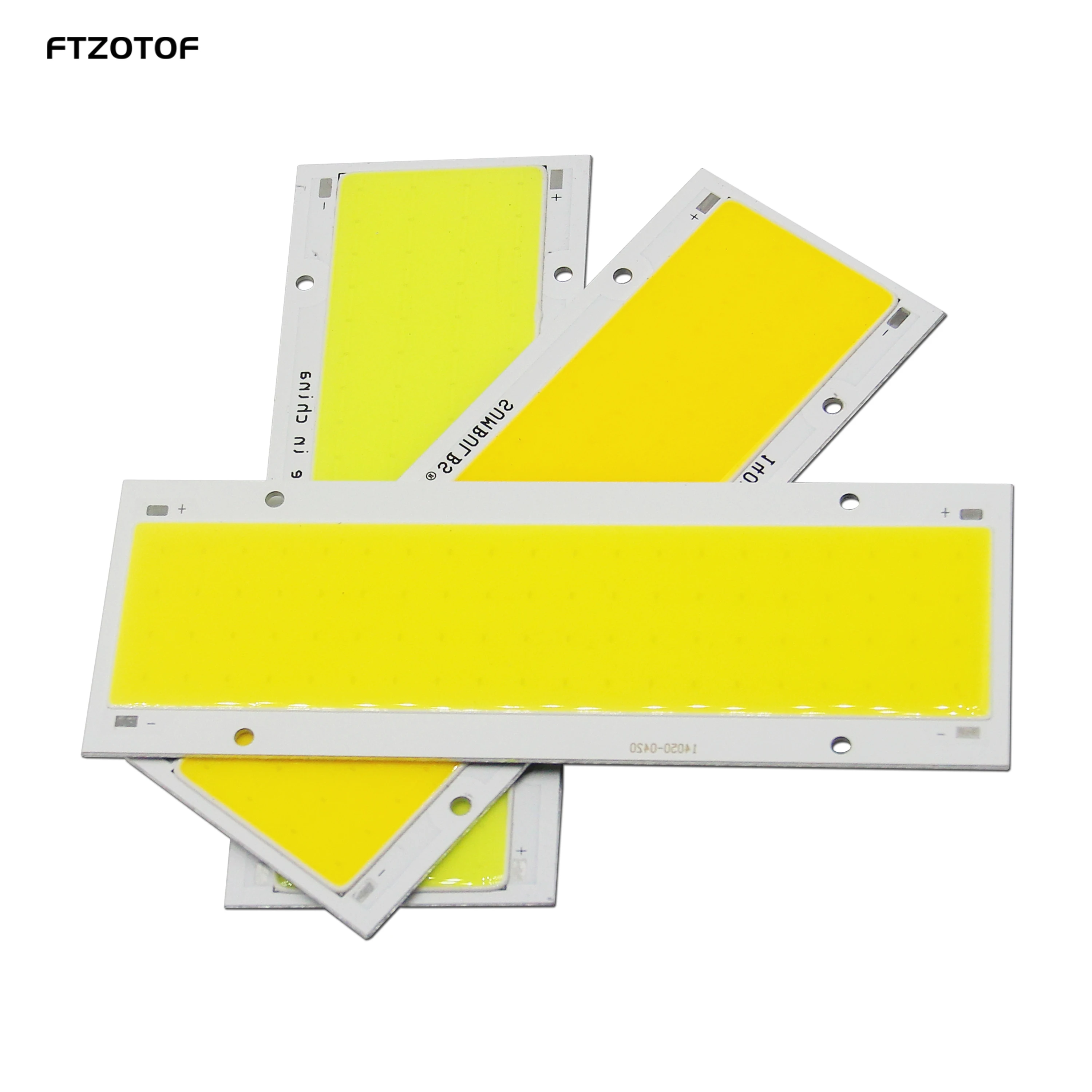 

FTZOTOF 140x50mm Dimmable COB LED Light Bar 20W DC 12V Super Bright Rectangular Bulb Warm Natural Cool White LED Upright Lamps