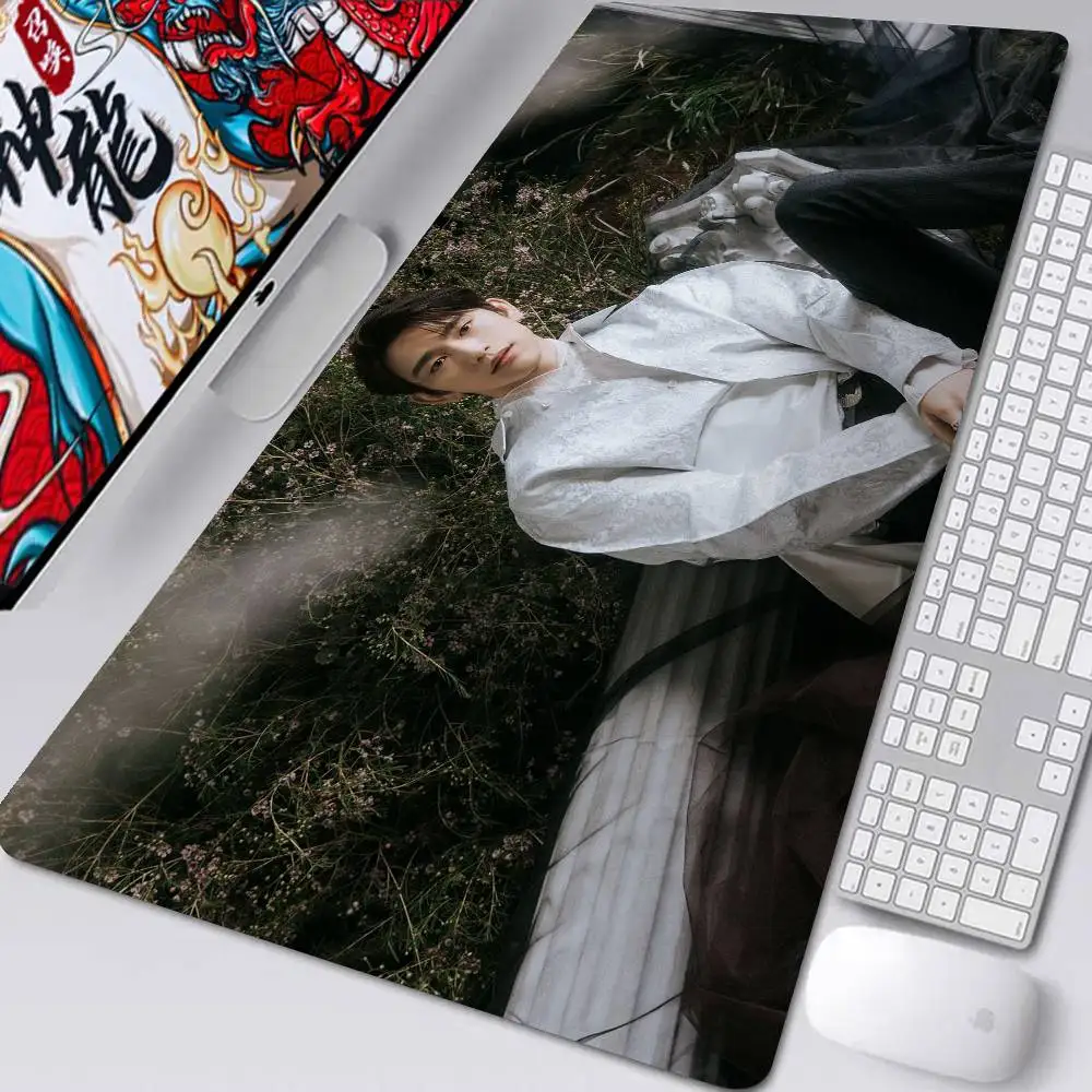 Korean Celebrity P-Park Jinyoung Mousepad Non-slip Suitable For Office Computers Laptops E-sports Game Desk Mats XXL Keyboard
