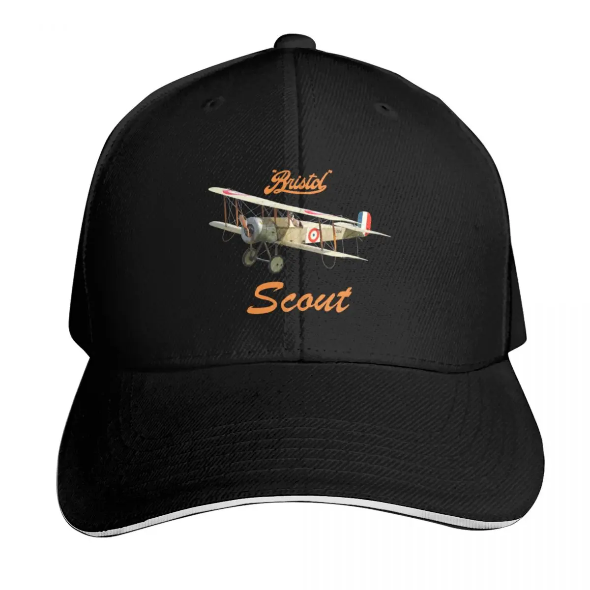Bristol Scout WW1 fast reconnaissance Baseball Cap Low Profile Unstructured Unisex for Men Women Outdoor Golf Running Hiking