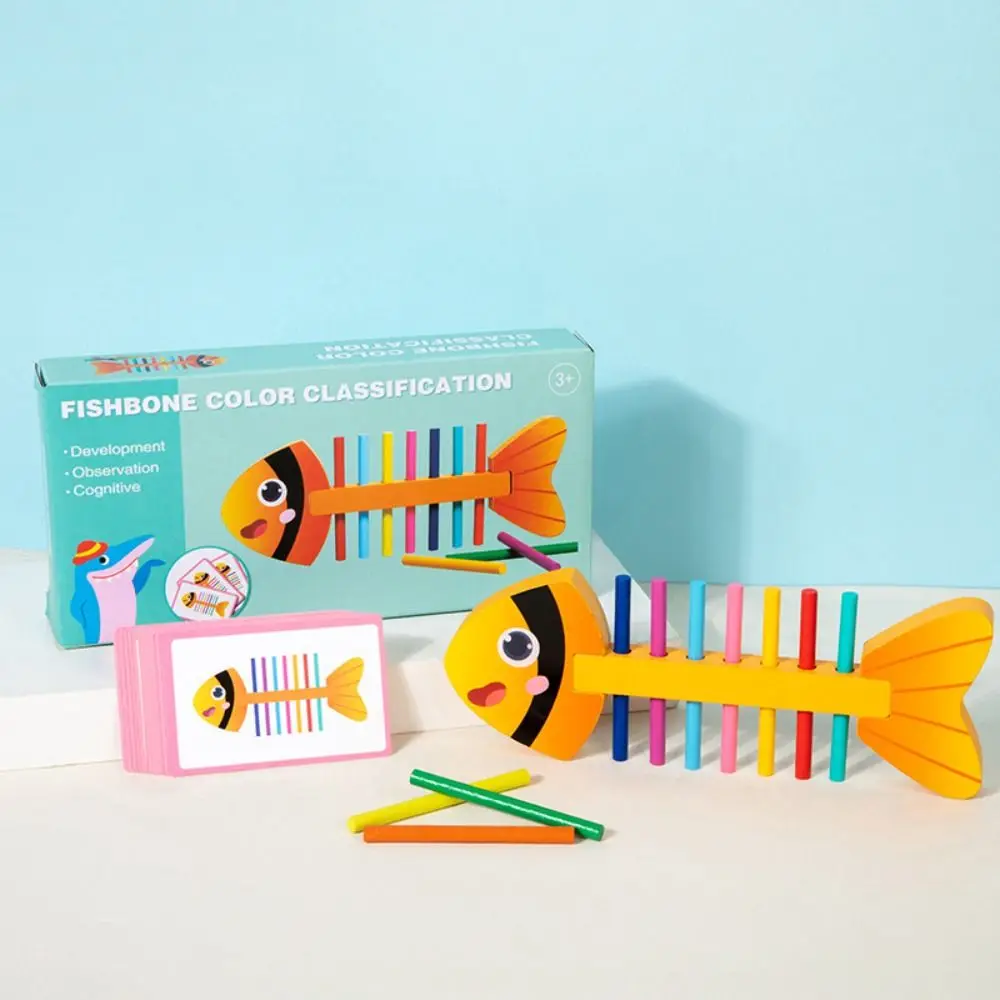 Bâton de correspondance des couleurs en bois, jeux d'équilibre, jouets sensoriels, reconnaissance des couleurs, tri des couleurs, Puzzle, motricité Fine, apprentissage précoce