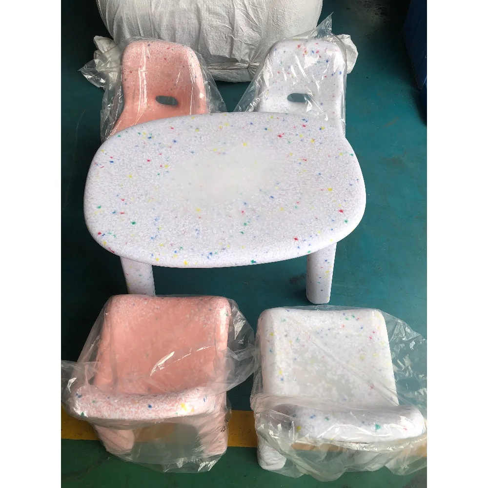 도매 현대 디자인 어린이 가구 플라스틱 테이블 및 의자 세트 유치원 학습 테이블 교실용 고품질