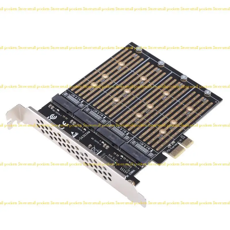R1WD PCIE to for M.2 Adapter PCI-e Host Controller to NGFF B for Key Expansi