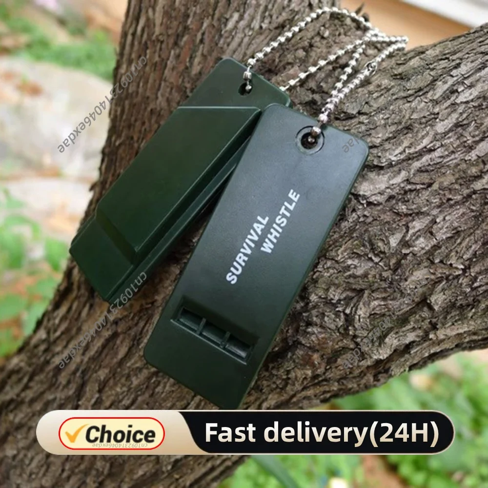 1-5PCS Whistle High Decibel Survival Whistle Referee Camping Hike Outdoor Emergency Survival Whistle First Aid Tools