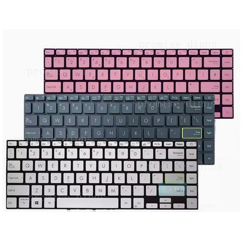 

M FOR ASUS ADOL14EQ REDOLBOOK14F S433 S4600 V4050F ADOL14EA Laptop Keyboard New