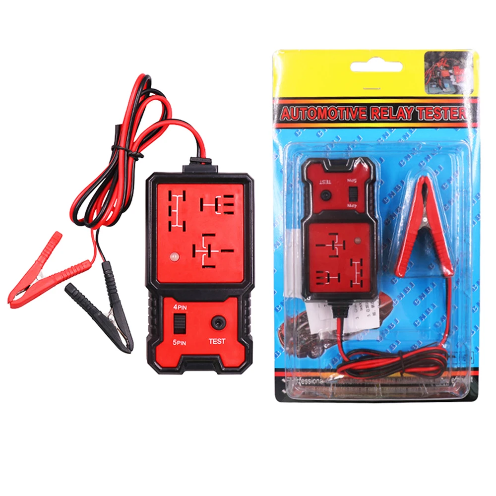 Car Accessories Car Battery Checker Universal 12V LED Indicator Light Car Relay Tester Automotive Electronic Relay Tester