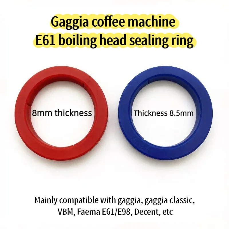 

For Gaggia E61 Head Gasket coffee machine accessories, compatible with VBM, Faema E61/E98, Decent, 8mm&8.5mm thick