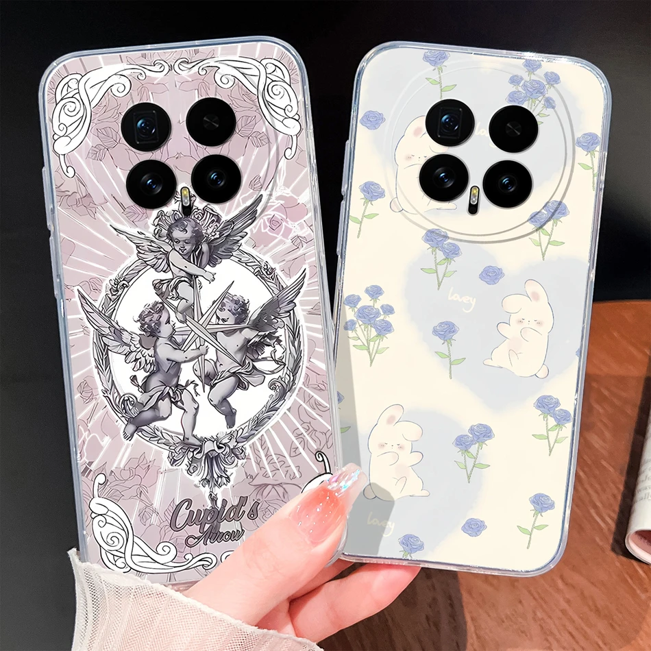 حافظة لهاتف Honor Magic8 7 6 5 Pro مصد هاتف جميل كرتوني ناعم ونحيف من مادة البولي يوريثان الحراري لهاتف Honor Magic5 Lite خفيف الوزن #3