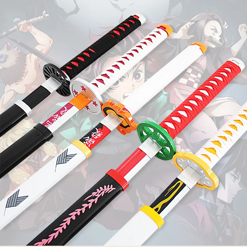 75cm Demon Slaying Blade Katana, Kamado Tanjiro Model Knife, Demon Slaying Corps Collection