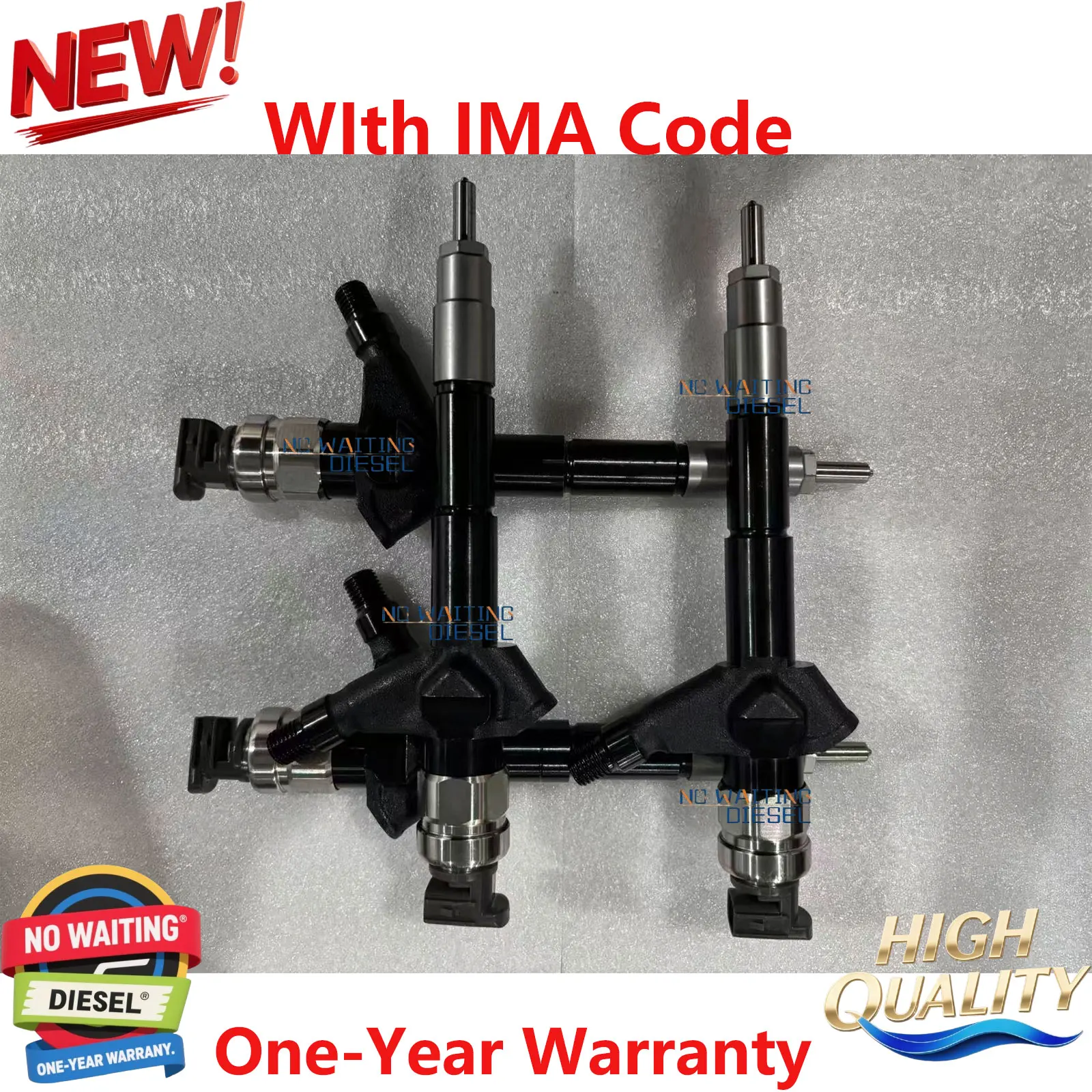 4PCS 16600EB70D Diesel Injector Nozzle 16600-EB70D For TOYOTA With IMA Code