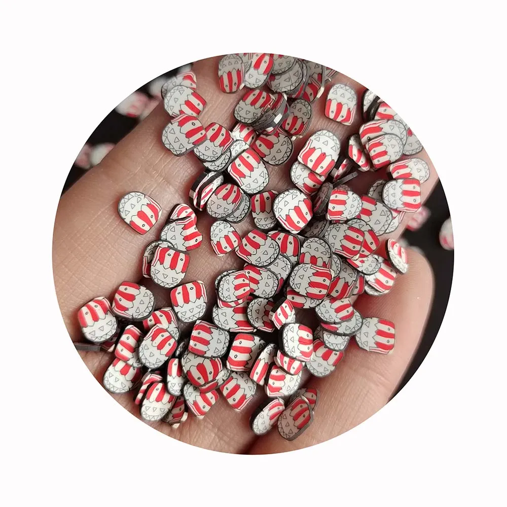 Popcorn Polymer Clay Slices Sprinkles DIY Resin Shaker Jewelry Clay Slime Filling Phone Nail Art Crafts