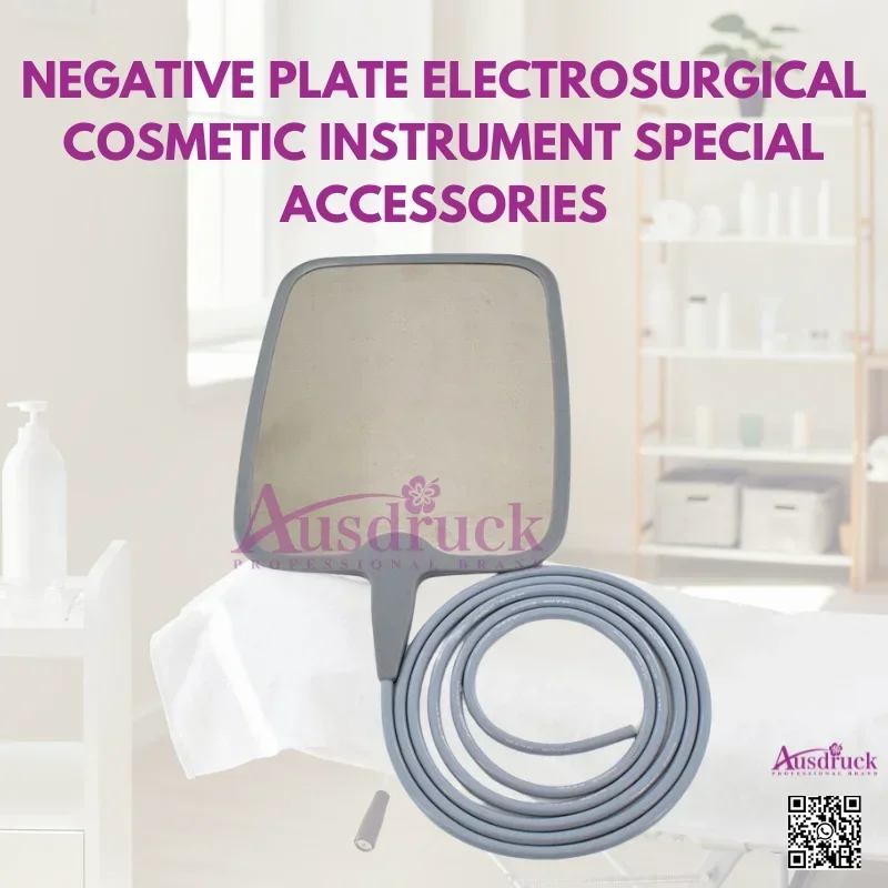 Premium Natural Plate Electrosurgical Cosmetic Accessory - Negative Plate for Professional Use