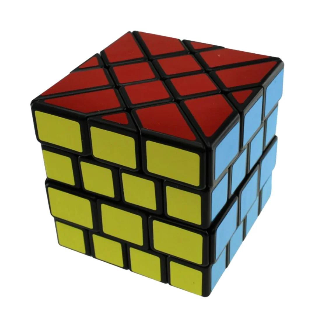 

Calvin Chester 4x4x4 Halfish Cube II странная форма головоломка куб без наклеек игрушки-головоломки детский подарок