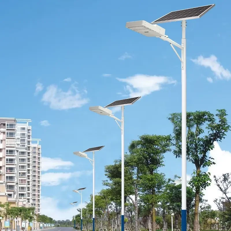 Wholesale Price Outdoor Waterproof Municipal Project All in Two Solar Street Light Led 50W 80W 100W 120W