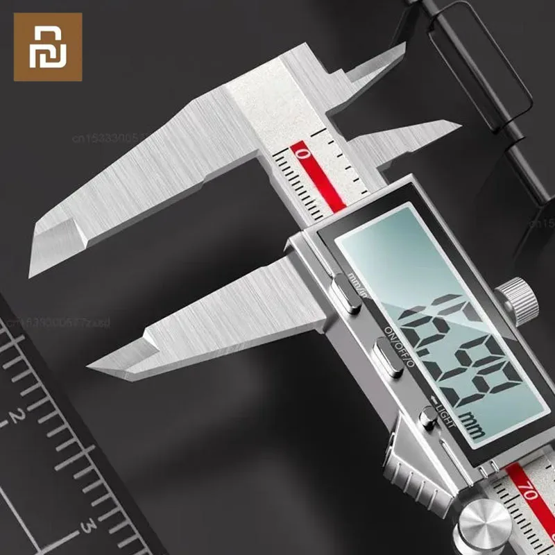 Youpin Delixi Vernier Calipers Measuring Calipers Multi-function Precision Large Screen Digital Display Industrial Grade Caliper