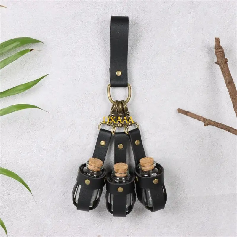 DXAA Wizard Cork Potion ขวดตัวช่วยสร้างฮาโลวีน Potion ขวดแม่มด Potion แก้วผู้ถือ Cork Stoppers สำหรับคอสเพลย์