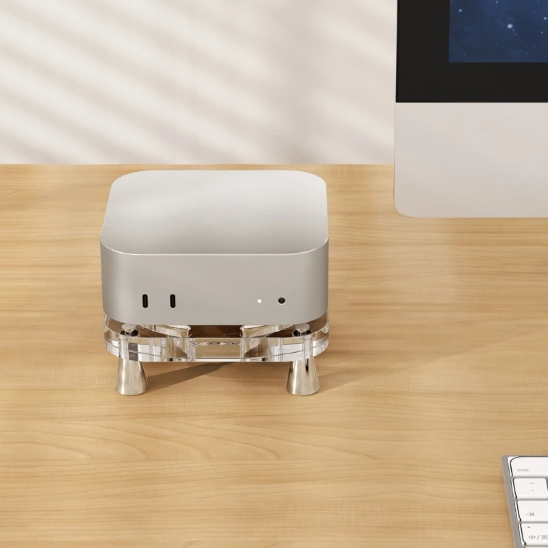 Настольная пылепроницаемая подставка для Mini 2024 Прозрачная база акрилового держателя K1KF