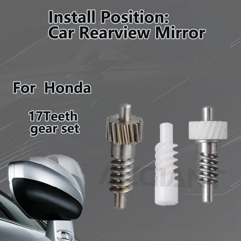 

AZGIANT For Honda Civic/City GM6/Jazz/Fit/Vezel Car Electric Fold Exterior Mirrors unit durable metal plastic 17T gear tools