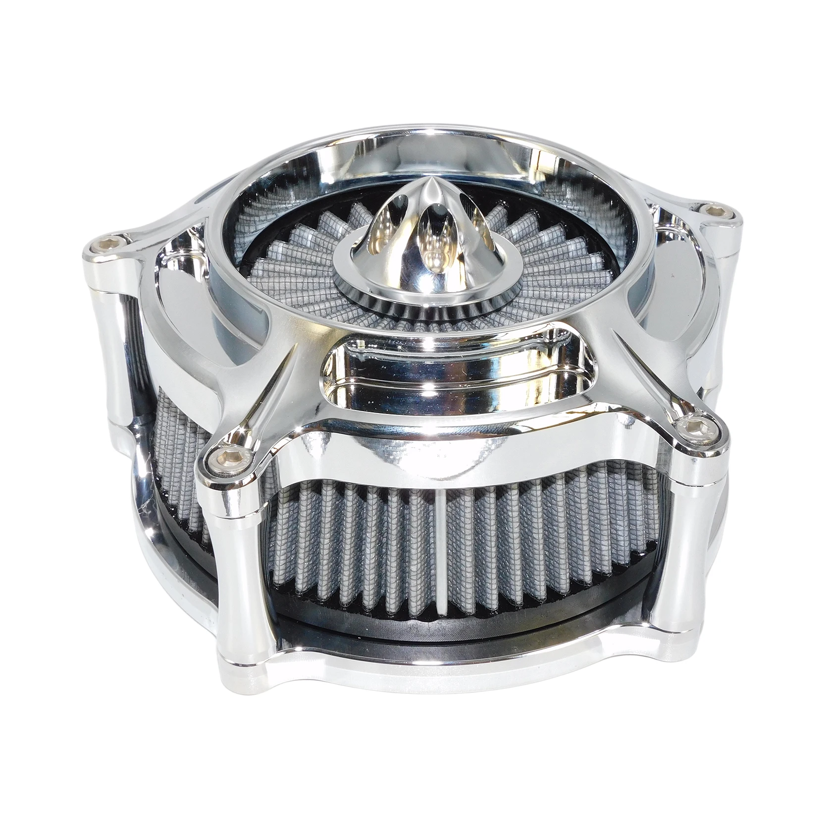 Motorcycle Chrome Air Filter Air Cleaner Filter For Harley Sportster Touring Street Road Electra Glide Softail Dyna Street Bob