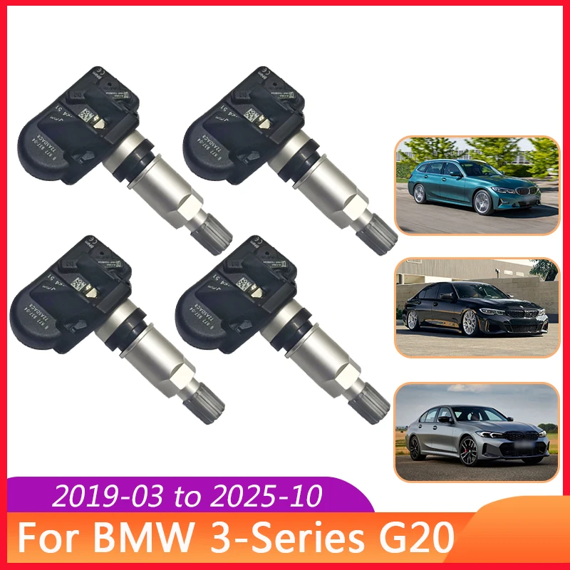 

4 шт. 36106877937 датчик TPMS для BMW 1 серии F40 2 серии G42 3 серии 4 серии система контроля давления в шинах датчик TPMS
