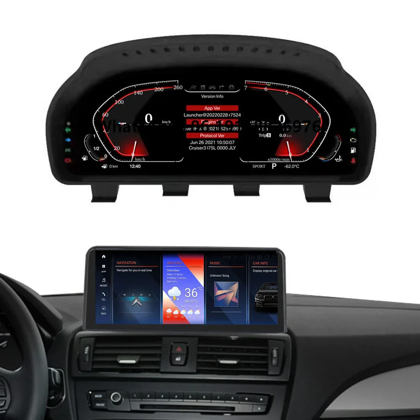 

2023 Popular Accessories for F30 F31 F32 F33 F34 F36 Android 13 Touch Screen With Digital Cluster Instrument GPS Navigation