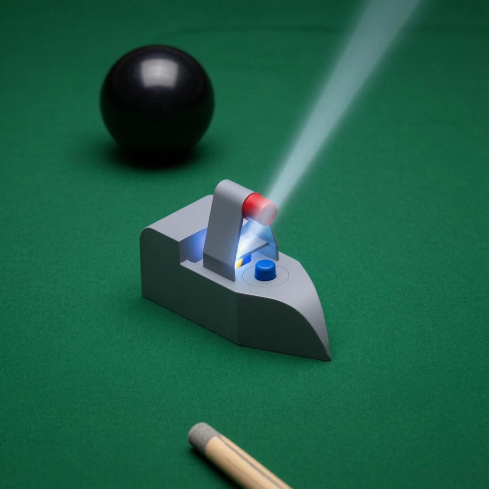 Billiards Laser Coach Angled Body Pool Cue Alignment Tool Pool Aiming Aid Handheld Billiards Aiming Aid Easy to Set Up