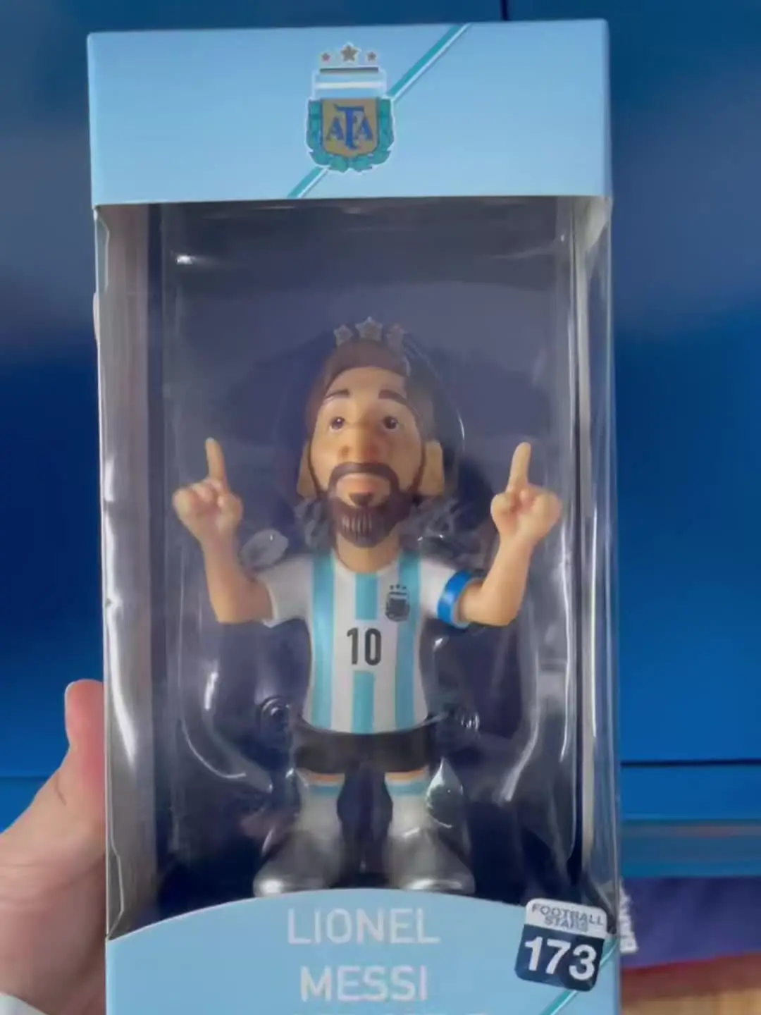 MINIX公式フィギュア – リオネル・メッシ、アルゼンチン代表チーム