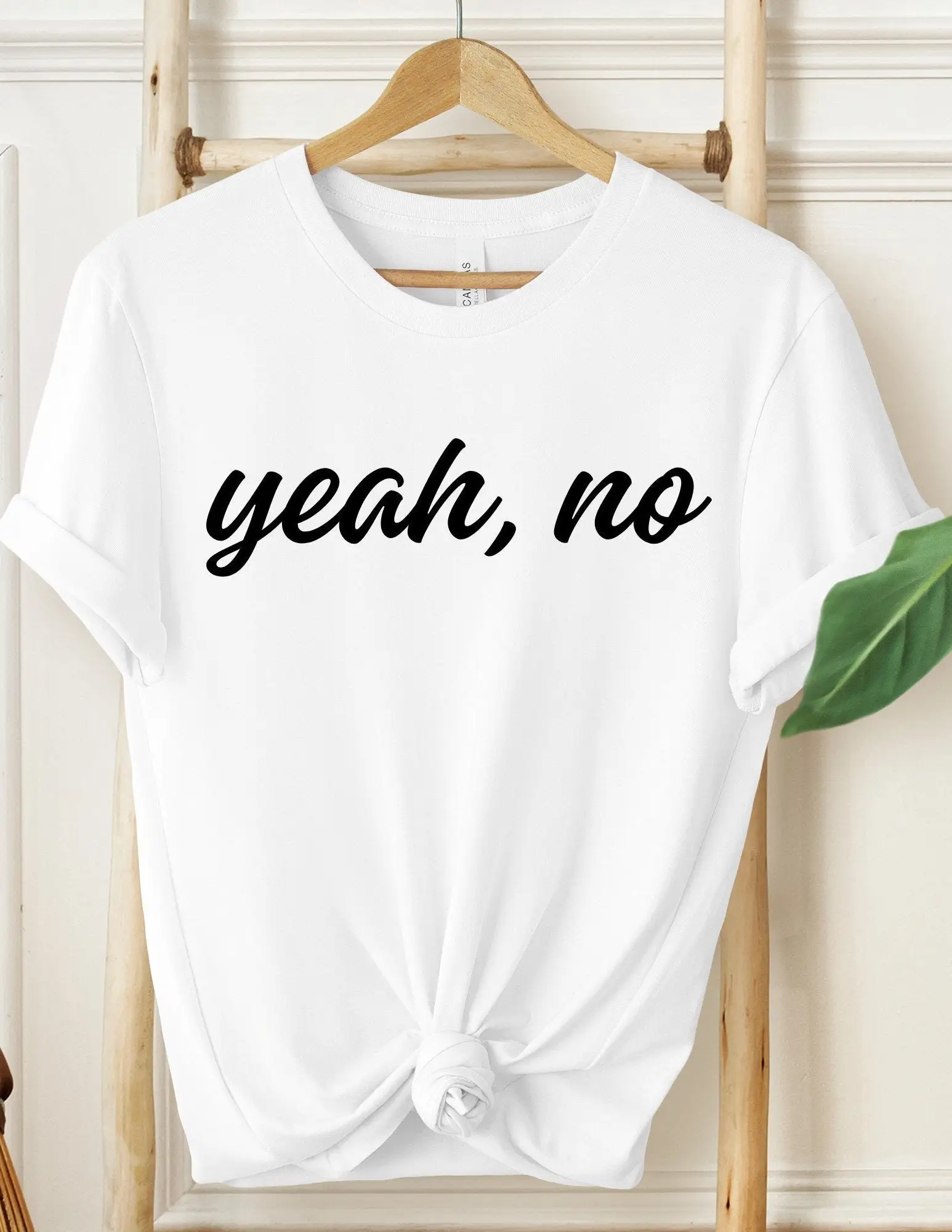 Yeah No T Shirt Sarcastic Funny Sarcasm Trending Quotes Saying