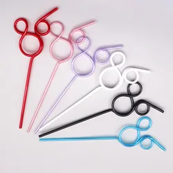 2/5/10pcs Disney Mickey Mouse Multicolor Drinking Straws Birthday Party Decoration Tableware Reusable Eco Straw Kids Boys Straws