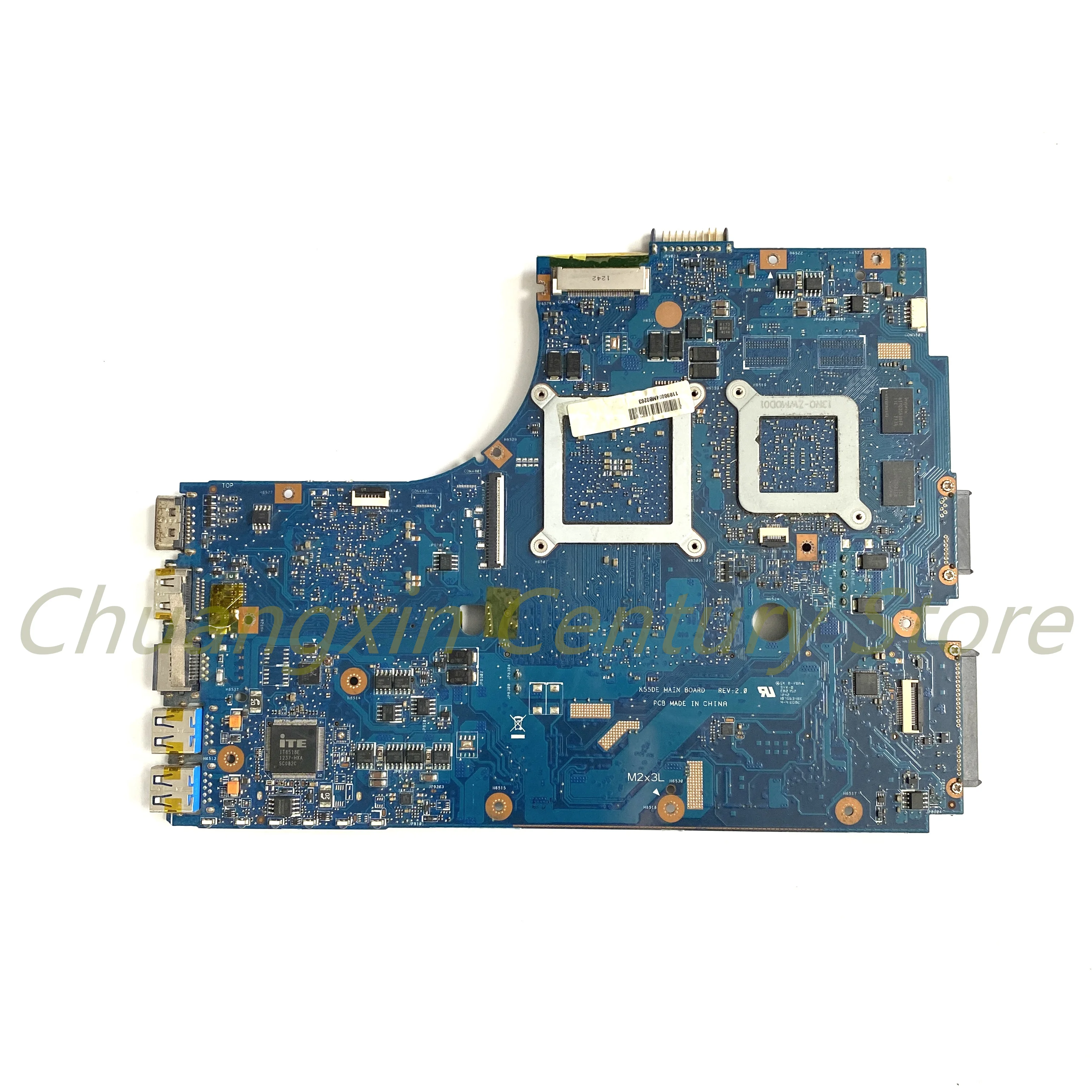 Suitable for Asus K55DE A55DR K55DR K55D K55N K55 laptop motherboard K55DE with GPU: HD6470M 1GB 100% Tested Fully Work