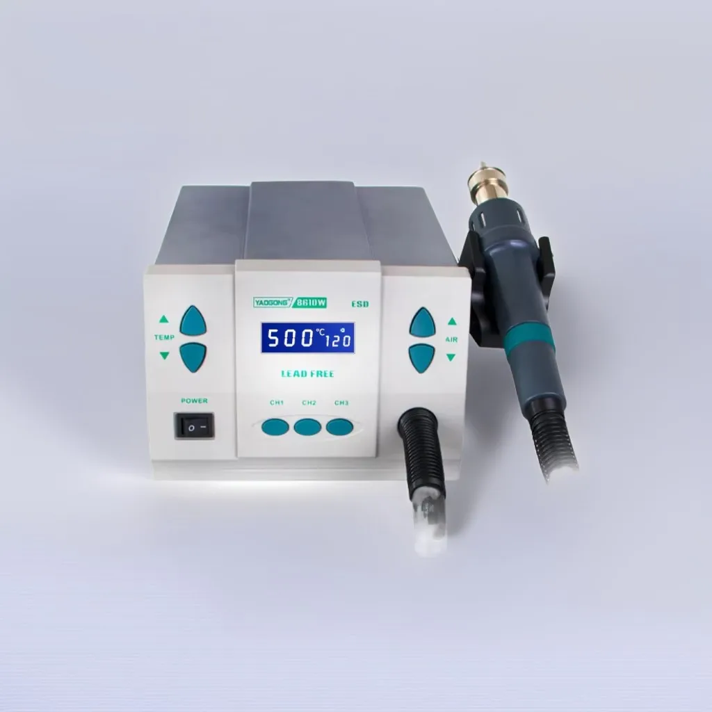 Estação de dessoldagem de pistola de ar quente inteligente sem chumbo YAOGONG 861DW de alta potência 1000W grande tensão de volume de ar 220V / 110V