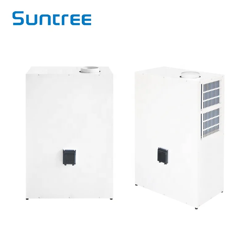 Suntree Smart WIFI Control R32 Monoblock Air Source Heat Pump Wall Mounted Hot Water Heat Pump Water Heaters 80L Tank