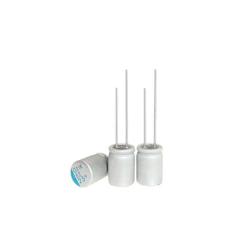 10pcs 82uF 25V NCC PSF Serires 6x8mm Super Low ESR 25V82uF For Motherboard VGA Solid Capacitors