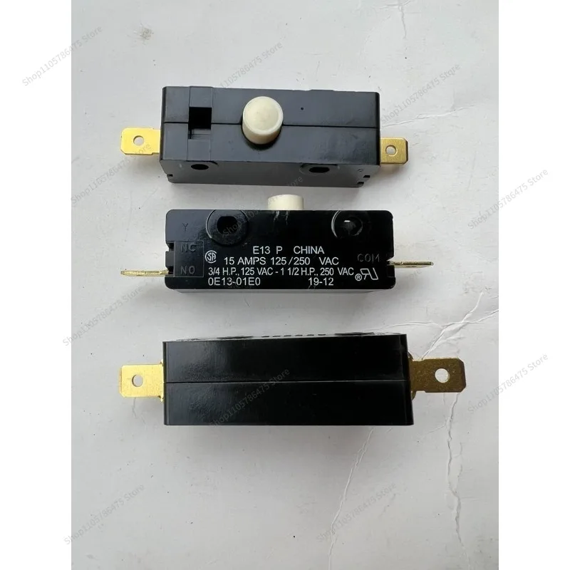For Micro Switch E13 2 Pin Is Normally Off, Press To Power 15A250VAC New