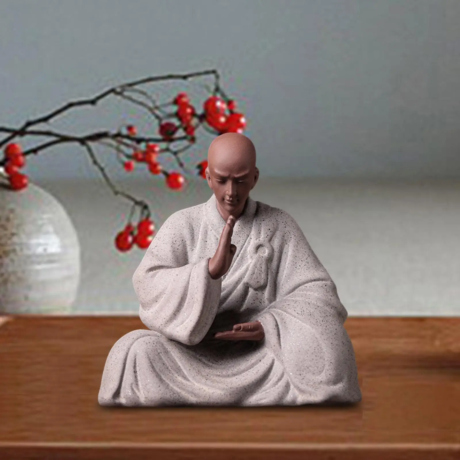 Young Ceramic, Statue, Craft, Ornament, Decorative, Lifelike And Vibrant Handmade Art Collection for Yoga Room