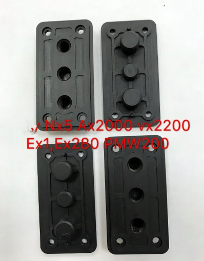 แผ่นยึดตั้งกล้องยึดฐานขาตั้งกล้องถ่ายวิดีโอใหม่1ชิ้น411923411สำหรับโซนี่ HXR-NX5 HXR-NX5U NXR-NX3U NXR-NX3