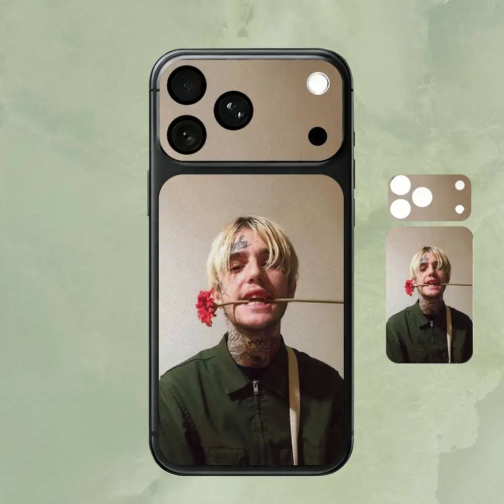 

L-LIL PEEP Back Cover Decal Protective Sticker For Iphone 17 Pro Max Skin Sticker Back Protective Decorative Stickers