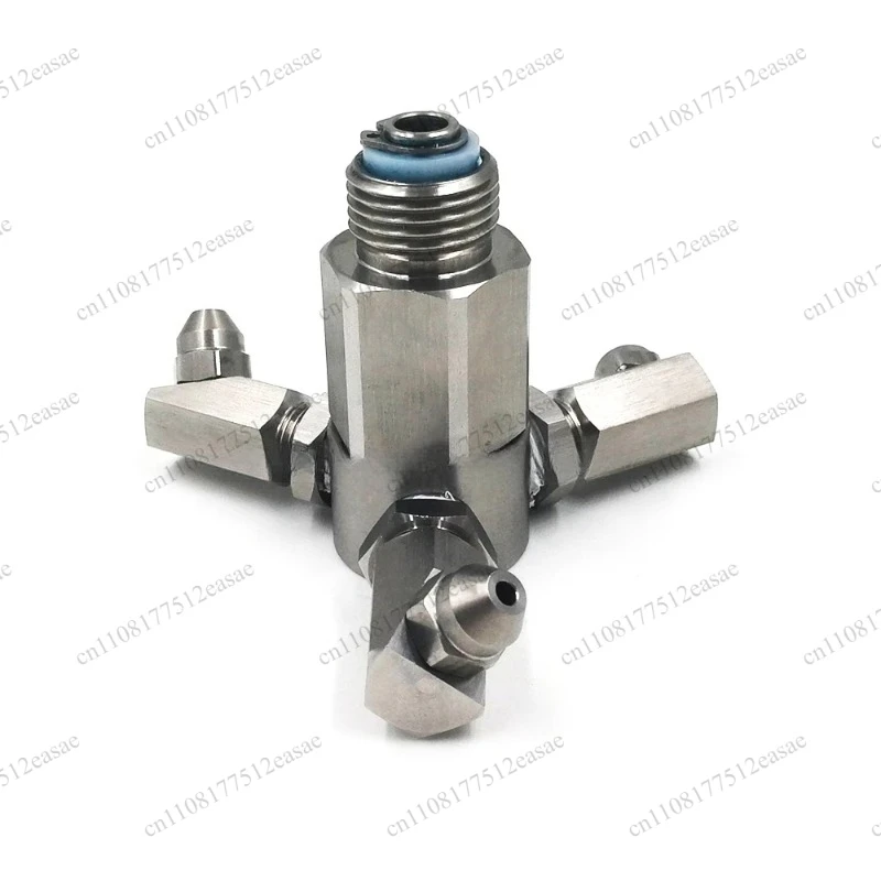 SS304 Automatic Rotating Car Washer Nozzle 360 Degree Cleaning Nozzle High Pressure Washing Machine Industrial Dust Spray Nozzle