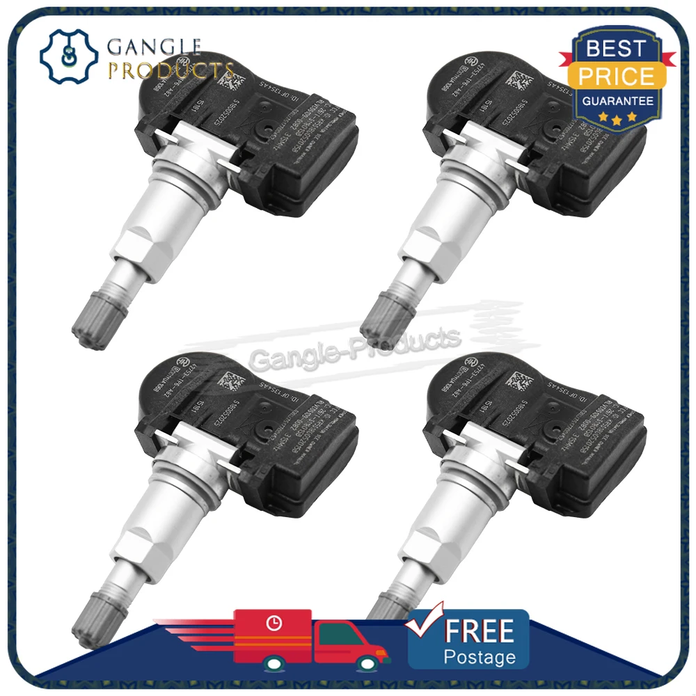 4pcs 42753-TP6-A82 FOR 2011 2012 2013 HONDA CR-V  TIRE PRESSURE SENSOR TPMS HONDA TIRE AIR PRESSURE SENSOR 315MHz