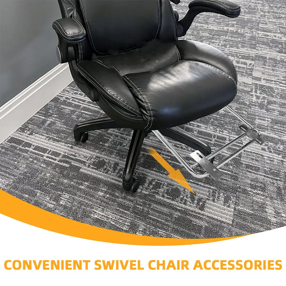 Adjustable Swivel Chair Footrest Rack Rotatable Extendable Foot Support for Office Gaming Recliner Chairs Footrest Expansion