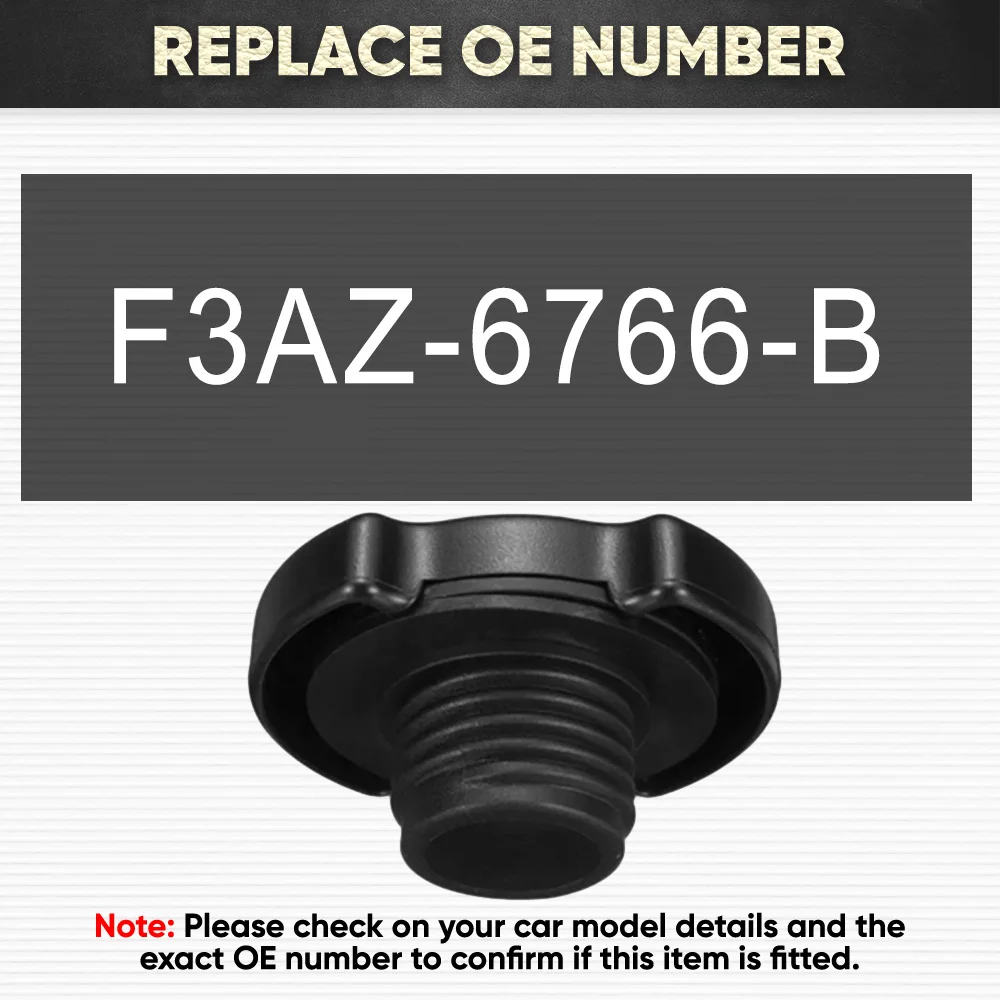 Car Engine Fuel Filler Cover Oil Tank Gas Cap for Ford Explorer Ranger Super Duty F-150 Mustang 1995 1996 1997-2000 F3AZ-6766-B view 6