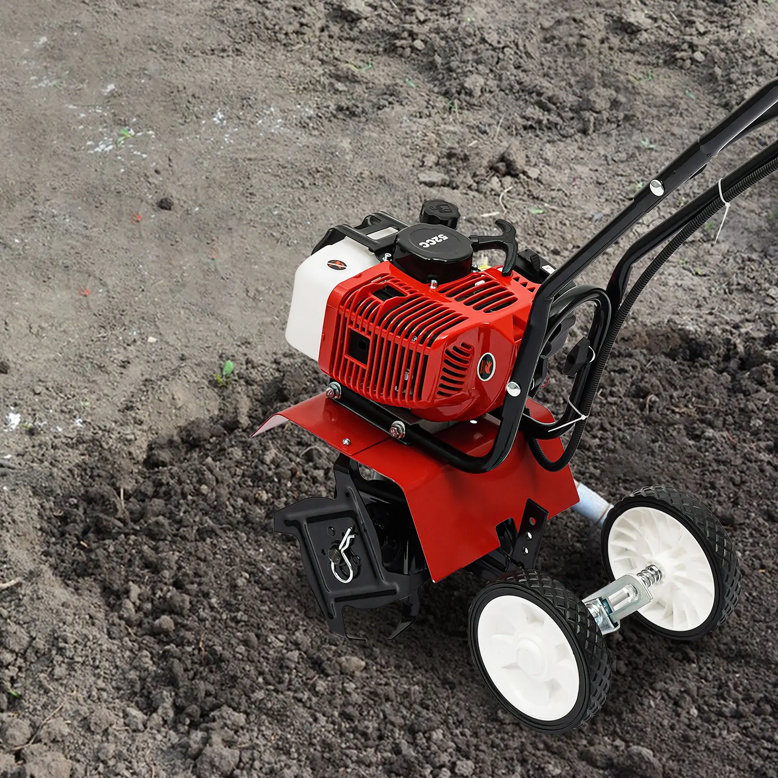 

52CC Садовая бензиновая культиватор, культиватор, роторно-ротор и роторная машина для газонокосилки, рабочая ширина 35 см, глубина 3-10 см