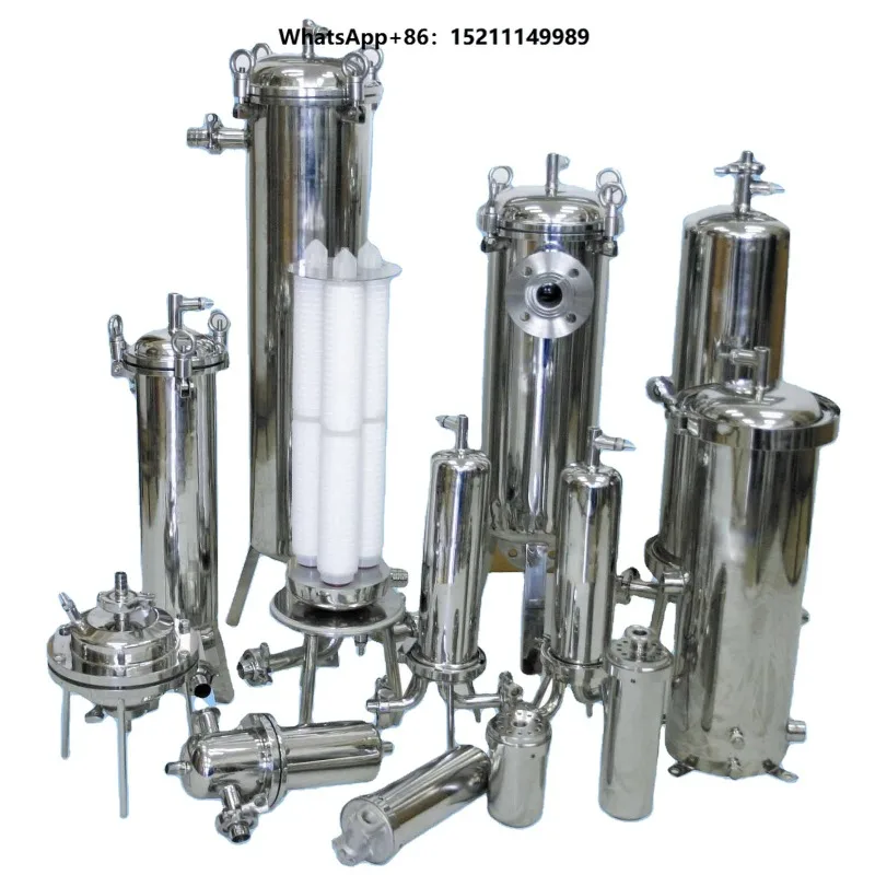 High Efficiency Cartridge Filter for Water Treatment Industrial Liquid Filtration System Replacement Filter Element