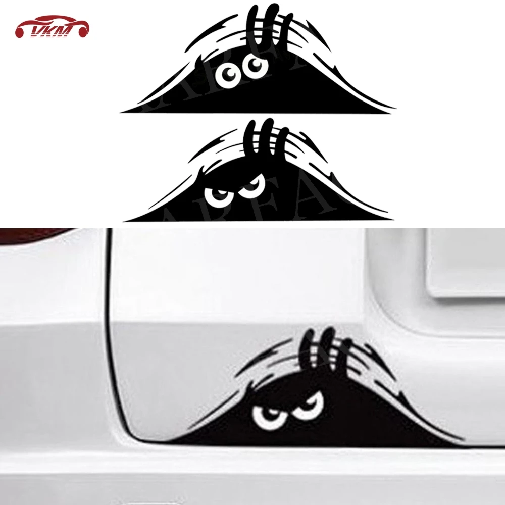 

Creative Cute Little Peeking Monster Decals Stickers Auto Waterproof Self-adhesive Car Sticker Scratch Decal Car Styling Decals