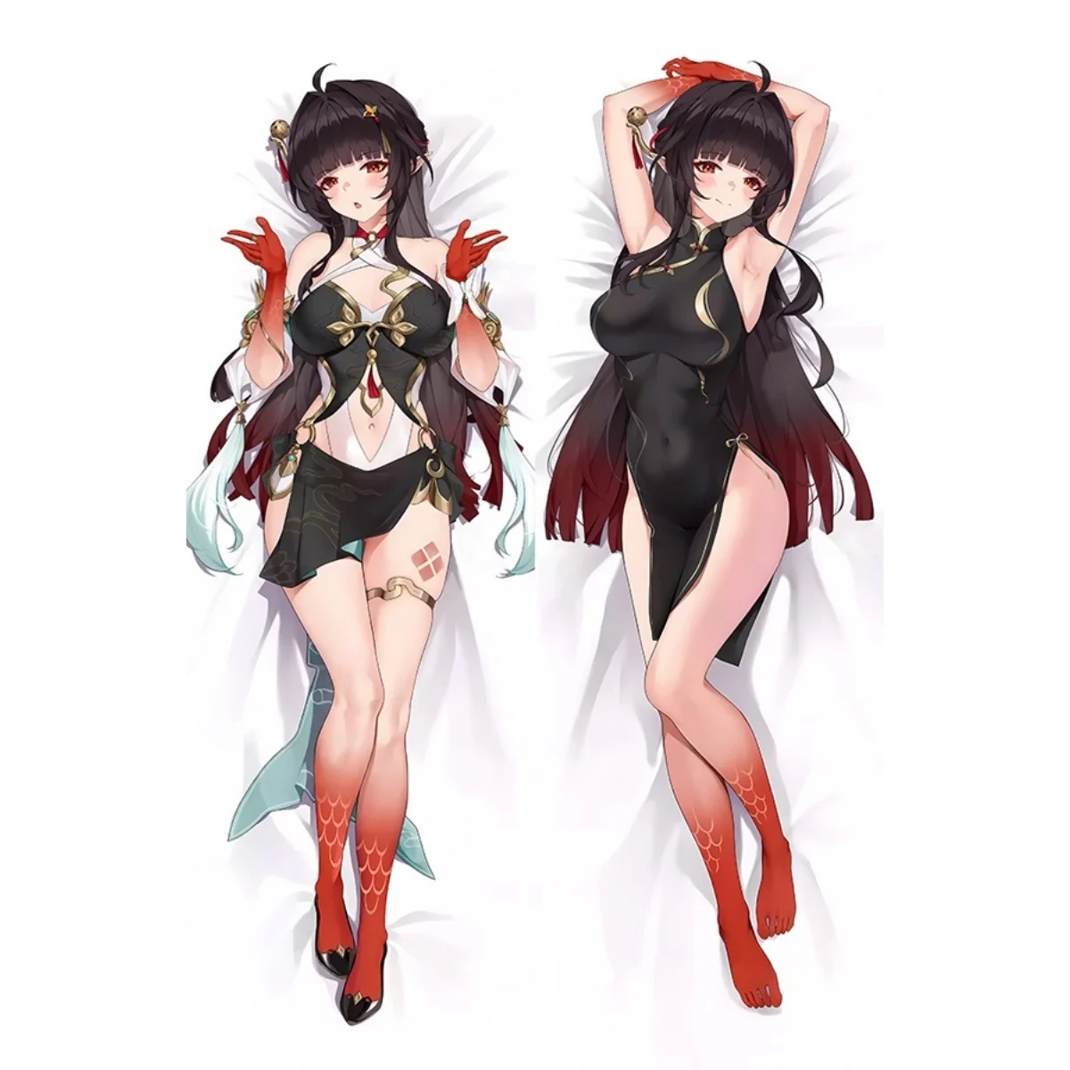 

Наволочка для игры Boyoxon Lingsha, обнимающая подушка, наволочка с двусторонним принтом, персиковая кожа/2WAY, плюшевая, разные размеры